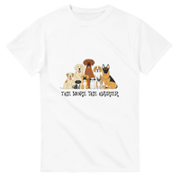 Load image into Gallery viewer, The More the Hairier Heavyweight Unisex Crewneck T-shirt 
