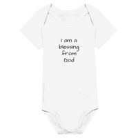 Load image into Gallery viewer, Blessing Short Sleeve Onsie
