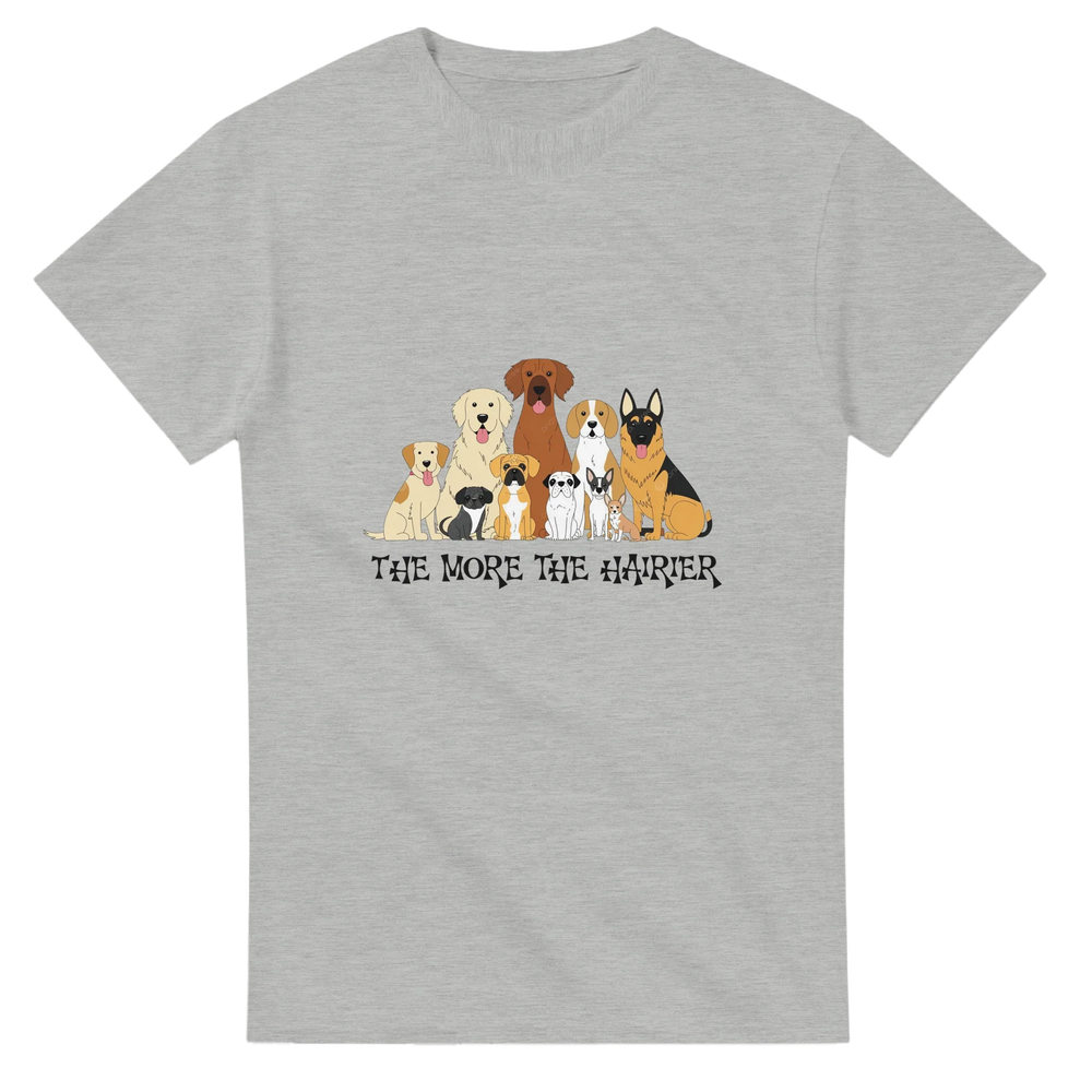 The More the Hairier Heavyweight Unisex Crewneck T-shirt 