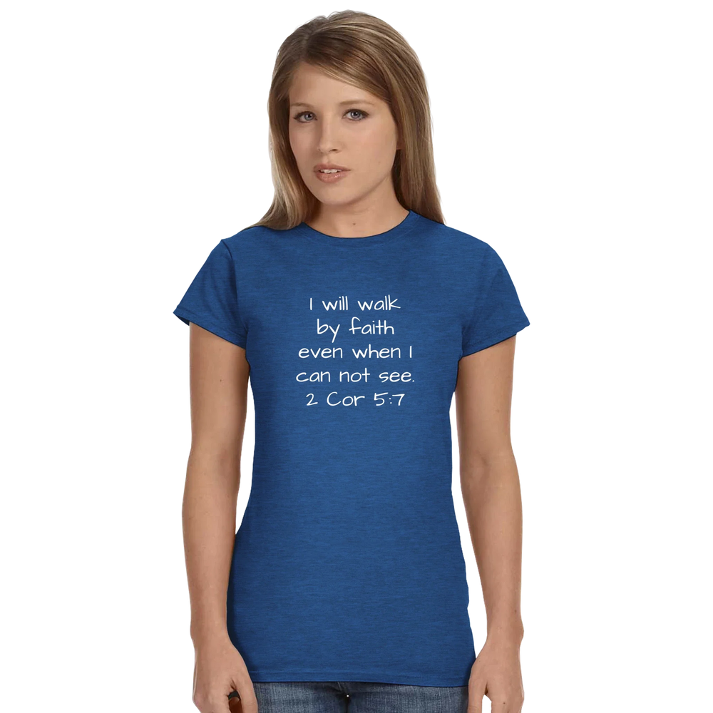 I will walk by faith